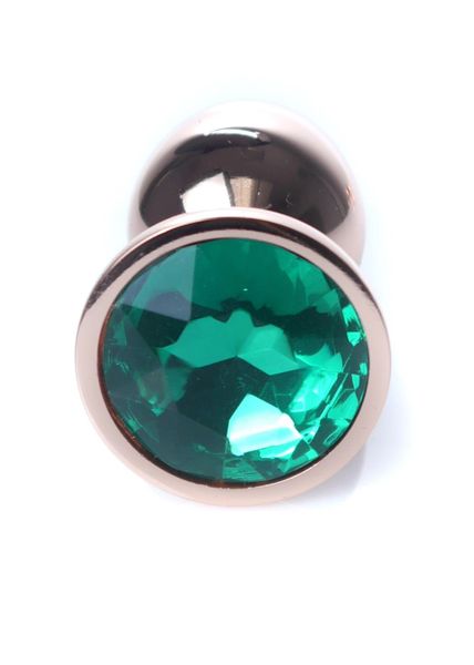 Plug-Jewellery Red Gold Plug- Green zdjęcie 1