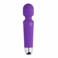 easytoys mini wand purple - kompaktowy masażer silikonowy 18 trybow