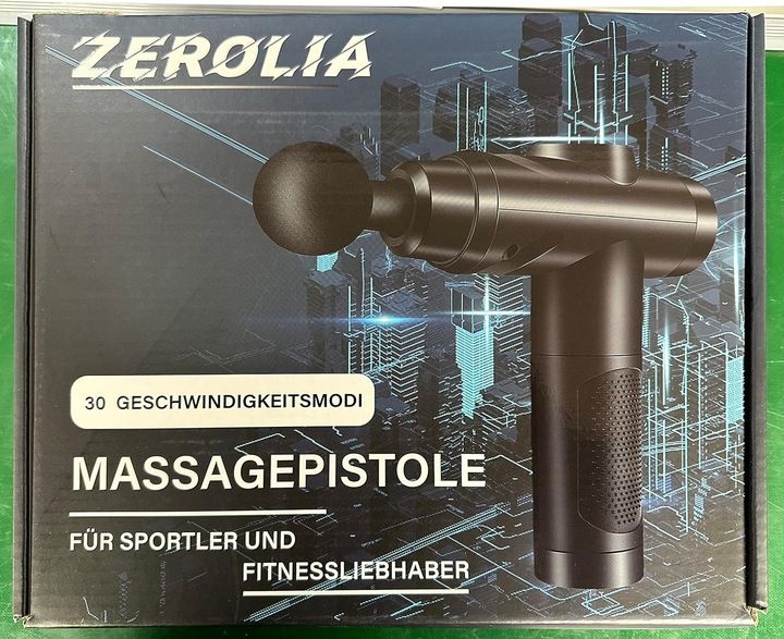 PISTOLET DO MASAŻU MASAŻER DO PLECÓW CIAŁA MASSAGE GUN 30 PRĘDKOŚCI 10 GŁOW zdjęcie 11