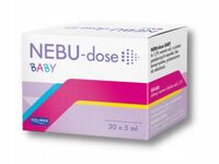 NEBU dose Baby Roztwór do inhalacji 30 amp. x 5 ml