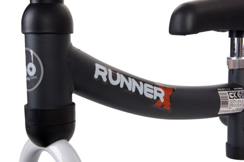 Rowerek biegowy Runner X czarny na Arena.pl