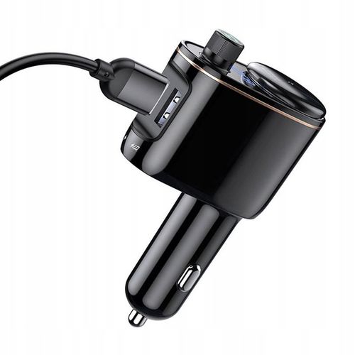 Transmiter samochodowy Baseus S-06 Locomotive Ładowarka USB Bluetooth MP3 na Arena.pl