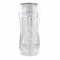 evolved double fantasy - przezroczysta maszyna intymna dwustronna