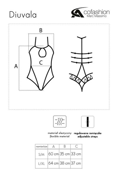 Body Diuvala rozmiar - S/M zdjęcie 5
