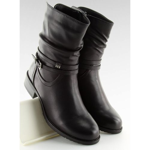 Botki damskie czarne 8232-3 Black r.41 na Arena.pl