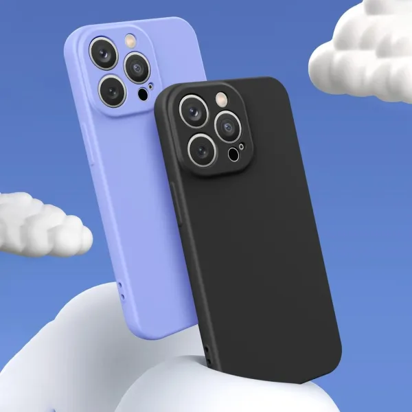 etui silicone case do samsung galaxy a15 - czarne zdjęcie 8