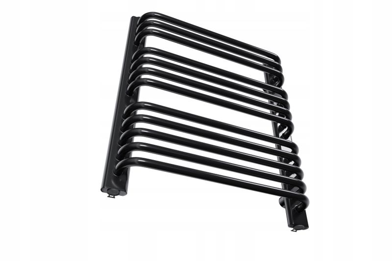 GRZEJNIK ŁAZIENKOWY STELLA 1580x550 CZARNY POŁYSK zdjęcie 2