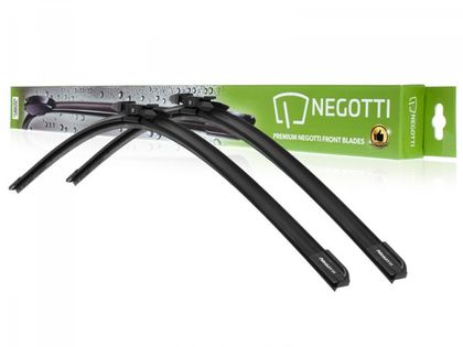 Wycieraczki samochodowe NEGOTTI (płaskie) 600/580mm
