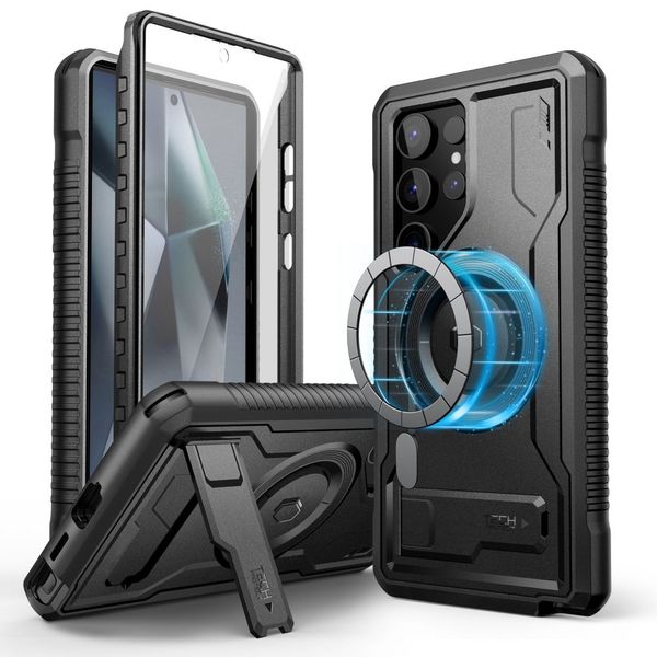 TECH-PROTECT KEVLAR MAGSAFE+ GALAXY S24 ULTRA BLACK zdjęcie 1