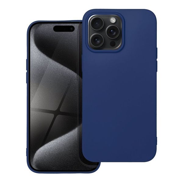 Futerał SOFT do IPHONE 15 Pro Max ciemny niebieski zdjęcie 1