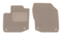 Dywaniki welurowe przednie beżowe Honda Civic IX hatchback 2012-
