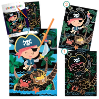 Artystyczna Zdrapka ”Pirat” Dodo  Dla Dzieci 300191