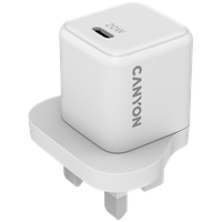 canyon ładowarka sieciowa cu20c gan 20w 1xpd uk biała