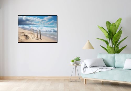 Plakat 100x70cm Szepty Oceanu na Arena.pl