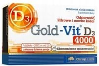 Olimp Gold-Vit D3 4000 WITAMINA D ODPORNOŚĆ KOŚCI 90 tabl.