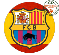 Opłatek na tort FC Barcelona Barca