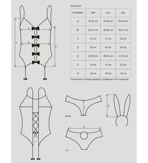 Strój króliczka S/M zdjęcie 5
