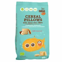 Poduszeczki Zbożowe z Kremem Orzechowym Bezglutenowe Super Fudgio, 200g