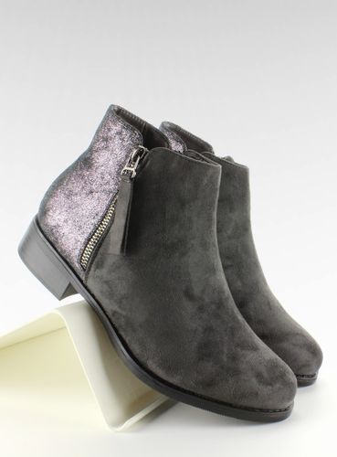 Botki sztyblety Shiny back 1546-89 Grey - 41 na Arena.pl