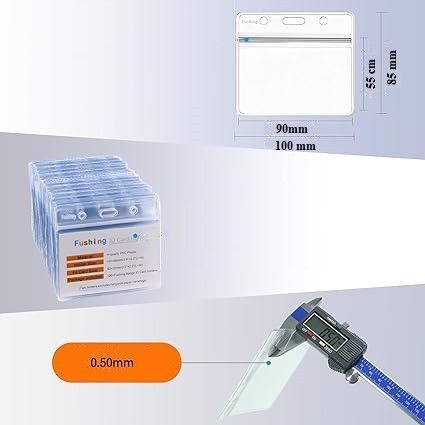 200 przezroczystych etui na identyfikatory na Arena.pl