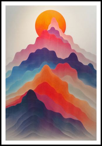 Plakat 68x101cm Gama Gór na Arena.pl