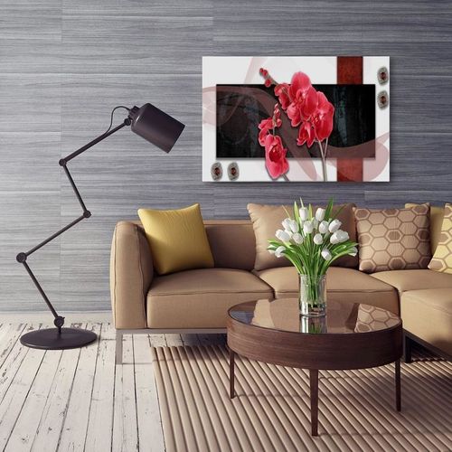 Obraz na płótnie - Canvas, Kompozycja storczykowa 40x30 na Arena.pl