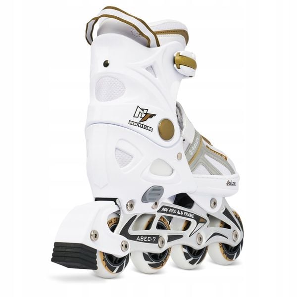 Rolki Regulowane RAVEN Pulse White/Gold 37-40 zdjęcie 5