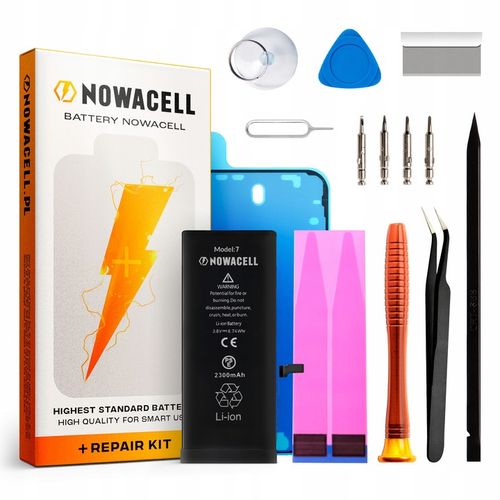Bateria NOWACELL do iPhone 7 - większa pojemność na Arena.pl