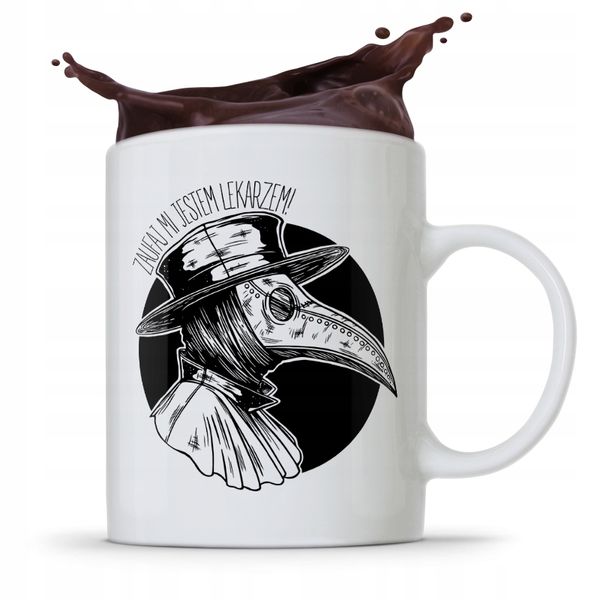 Kubek Dla Doktora Zaufaj Mi Jestem Lekarzem Z Nadrukiem Ze Zdjęciem zdjęcie 1