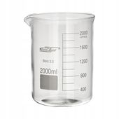 Zlewka szklana 2000 ml niska Chemland