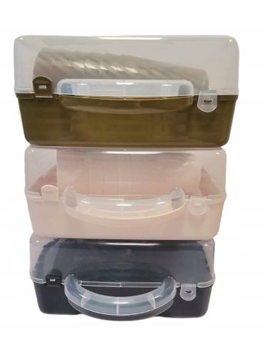 ZESTAW PIKNIKOWY 32 ELEMENTY KUBKI SZTUĆCE POJEMNIK PRZENOŚNY na Arena.pl