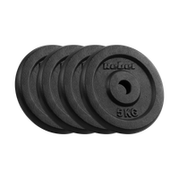Obciążenie żeliwne zestaw 4x5kg 20kg otwór 31mm talerz klasyczne Rebel