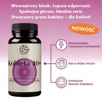 Witaminy i minerały dla Kobiety 40+ Jemy zdrowo 90 kapsułek