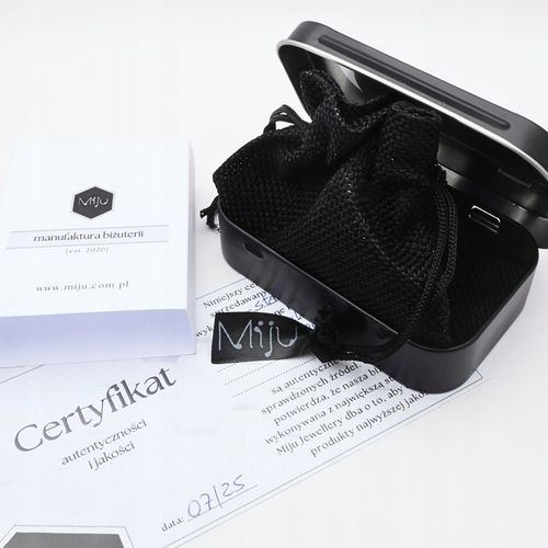 Bransoletka Męska Srebrna Prezent Dla Faceta Prezent Na Święta Lawa Onyks na Arena.pl