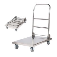 wózek platformowy składany stalowy horeca platforma 70x52cm