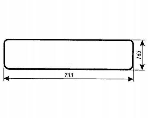 szyba tylna dolna - tył dół do ciągnika Fendt Farmer 300 LS LSA na Arena.pl