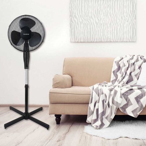 wentylator wiatrak podłogowy z pilotem klausberg kb-7885 na Arena.pl