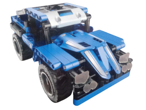 Klocki Elefun - Zdalnie sterowane auto 2w1 8019 na Arena.pl