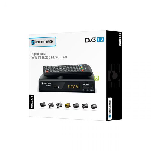 Tuner cyfrowy Cabletech DVB-T2 H.265 HEVC LAN USB na Arena.pl