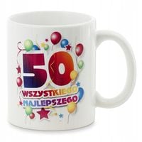kubek w torebce wszystkiego najlepszego ''50''