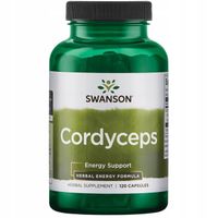 Swanson Cordyceps Sinensisi 600 mg 120 kaps