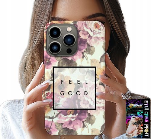 ETUI DO IPHONE 16 PRO MAX - KWIATISTY WZÓR, MODNE DAMSKIE + SZKŁO na Arena.pl