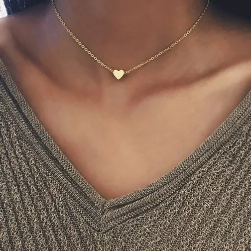 Naszyjnik STAL SZLACHETNA POZŁACANA delikatny na Arena.pl