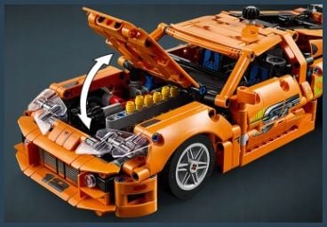 42204 - lego technic - fast and furious toyota supra mk4 na Arena.pl
