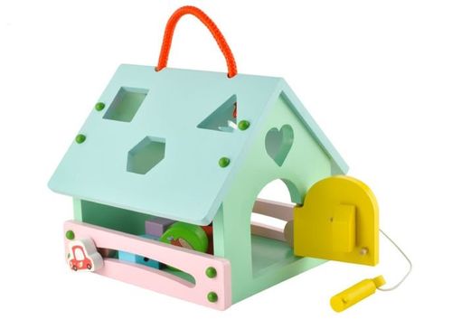 Domek drewniany - sorter na Arena.pl