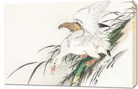 Obraz 90x60cm Albatross, Kashu Japoński Vintage do Salonu