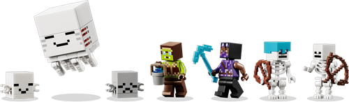 21597 - lego minecraft - stacja ghasta na Arena.pl