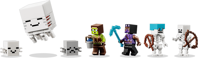 21597 - lego minecraft - stacja ghasta zdjęcie 4