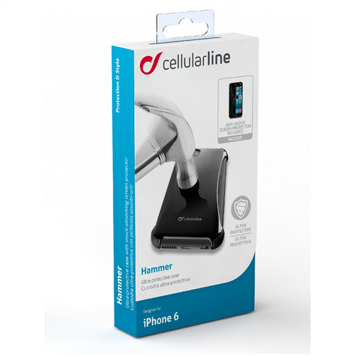 CELLULAR LINE Hammer Etui iPhone 6/6S czarne na Arena.pl