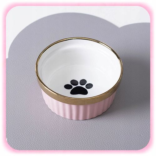 MISKA DLA KOTA PSA PODWÓJNA CERAMICZNA NA STOJAKU Miski ZESTAW 2SZT 2x300ml na Arena.pl